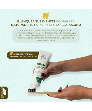 Ozono d'Or Fluoride-Free Toothpaste | 100% Organic & Vegan | Natural Whitening for Sensitive Gums | 100 ml - Buy Online on GoSupps.com