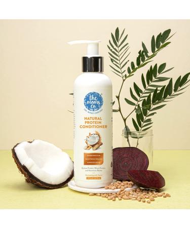Natural Protein Conditioner - Toxin-Free Sulfate-Free with Argan Oil | The Moms Co. - 6.8 Fl. Oz - Buy Online on GoSupps.com