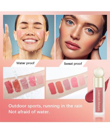 Erinde Liquid Blush Stick for Cheeks - #05 Creme Matte Rouge Breathable & Dewy Finish Makeup for Women - 1 Pack - Buy Online on GoSupps.com