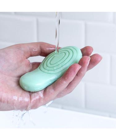 Foamy Solid Facial Cleanser for Dry Skin - Aloe Vera & Almond Milk 100% Vegan Plastic-Free 60g - Buy Online on GoSupps.com