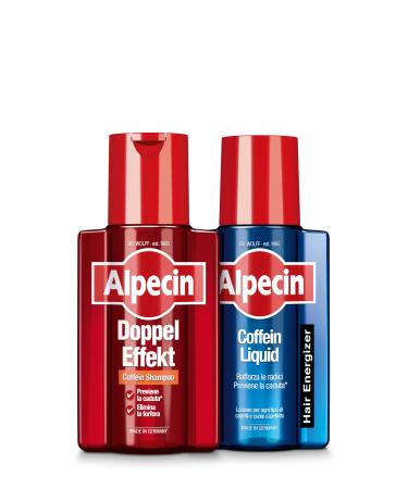 Alpecin Alpecin Caffeine Double Effect Shampoo 200 ml + Alpecin Caffeine Liquid 200 ml -