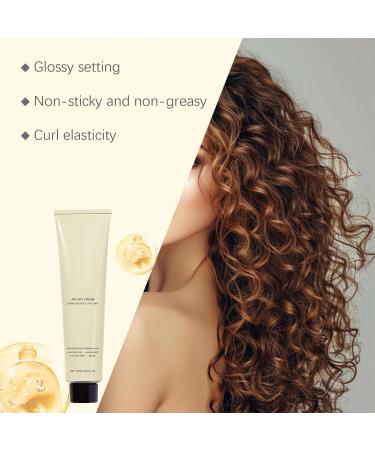 Cr me compl te pour cheveux boucl s cr me coiffante sans chaleur pour cheveux boucl s cr mes hydratantes et anti-frisottis pour cheveux boucl s ondul s et raides (2PC) - Buy Online on GoSupps.com