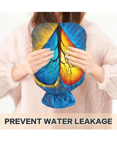 Buy Naanle Tree of Life Transparent Hot Water Bottle | 1L Hand & Foot Warmer for Pain Relief & Heat Therapy - International Shipping Available - Buy Online on GoSupps.com