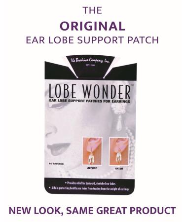 Lobe Wonder Earring Support Patches 60-Count - Pack of 4 | Earring Backing Support - Buy Online on GoSupps.com