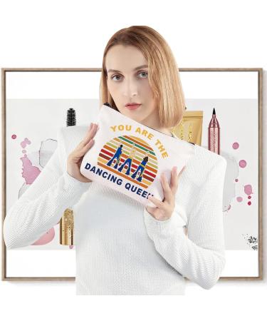 LEVLO Mamma Makeup Bag - Perfect Gift for Dancing Queen Fans | Musical Comedy Cosmetic Bag - Buy Online on GoSupps.com