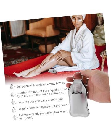 DRESSOOS 3 Sets Bottle Cover Heat Transfer Printing Keychain Bottle Container Keychain Cover for Bottle and Bottle Cover Heat Transfer Bottle Covers Protector Rubber White Outdoor Travel - Buy Online on GoSupps.com