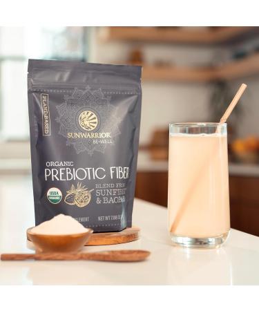 Fiber Supplement Prebiotic Organic | Vegan Fiber Supplement Plant-Powered Gut Health Booster with Pure Ingredients for Digestive Harmony | Vegan & Non-GMO | 8oz Pouch (30 SRV) Be Well by Sunwarrior - Buy Online on GoSupps.com