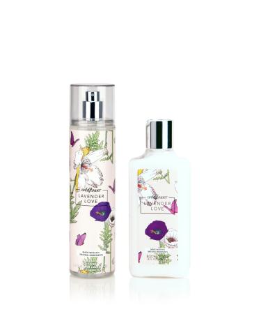 Wildflower Collection Body Mist and Lotion Set (Lavender Love)