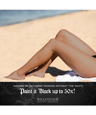 Millennium PAINT IT BLACK 50X Bronzer Indoor Dark Lotion Tanning Bed - Set of 2 - Buy Online on GoSupps.com