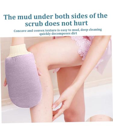 Buy Stretchable Net Sponge & African Net Cloth Exfoliating Washcloths for Men & Women | Comfortable Shower Gloves in Light Pink - Buy Online on GoSupps.com