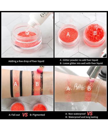 AFFLANO Fixer Liquid Professional Makeup for Eyeshadow Primer Base - Long-lasting Eye Makeup Fixer - Buy Online on GoSupps.com