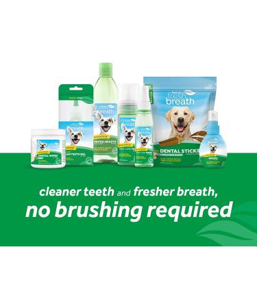 TropiClean Fresh Breath Oral Care Water Additive for Dogs - 33.8 fl oz - Dog Breath Freshener - Plaque & Tartar Defense - No Toothbrush Needed - Buy Online on GoSupps.com