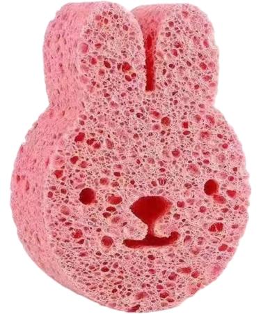 Bath Sponge for Kids Cute Baby Shower Sponge Kids Bath Sponge Bath Rub with Handle Eco-Friendly Cute Shower Sponge Shower Brush Body Scrubber Dead Skin Remover for Body Home Deep Cleaning Pink - Buy Online on GoSupps.com