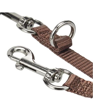 Nobby Classic Leash - Brown 200 cm x 10 mm | Durable Pet Leash for Dogs | International Shipping Available - Buy Online on GoSupps.com