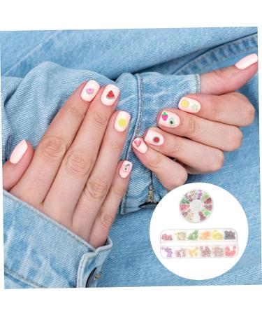 Beavorty 24 Boxes Fruit Slice DIY Manicure Space Beads Nail Art 3d Fruit Slices Fruit Nail Art Slices Earring Making Charms Stuffing 3d Nail Stickers Fruit Nail Slices Set Polymer Clay - Buy Online on GoSupps.com