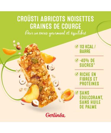 Gerlin a - Cro sti Apricots Hazelnuts Squash Seeds - Cereal Bar for a Balanced Snack - 218096 - Buy Online on GoSupps.com