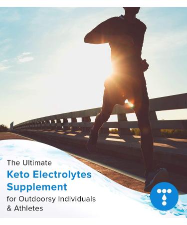 Total Hydration Ketolyte Rapid Hydration - Keto-Friendly Electrolyte Drops (Unflavored) | Natural Supplement with Magnesium, Potassium, Sodium | 39 Servings - Buy Online on GoSupps.com