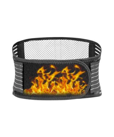 Tourmaline back bandage magnetic therapy belt warming lumbar support belt heat belt kidney belt Selbstw rmende back support back support belt helps with back pain 105cm