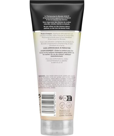 JOHN FRIEDA Sheer Blonde Go Blonder Lightening Shampoo - 250 ml - Buy Online on GoSupps.com