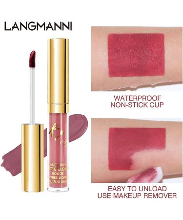 12 Colors Sexy Lip Gloss Set - Waterproof Moisturizing Liquid Lipsticks | Professional Matte Gift Set - Buy Online on GoSupps.com