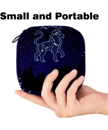 Multicolored Storage Bags for Women's Bandages & Menstrual Products | Galaxy & Constellation Designs - Portable Holders for School & Office - Buy Online on GoSupps.com