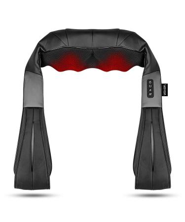 VOYOR-HEALTH Neck massager with heat massage device neck shoulder shiatsu electrically with 4D cnet massage for shoulder back neck and full body muscle pain relief PJ100