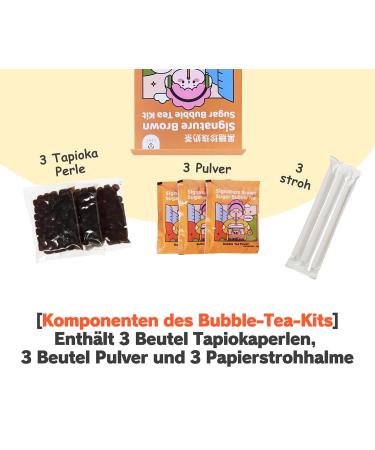 Tokimeki Signature Brown Sugar Bubble Tea Kit 255g - Authentic Bubble Tea Experience Fast International Shipping! - Buy Online on GoSupps.com