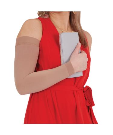 Mediven Comfort Lymphedema Armsleeve 30 40 mmHg Standard Caramel III Reg Standard CA30213