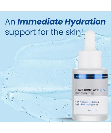 Venamine Pure Hyaluronic Acid Serum with Vitamin B5 - Anti-Aging Wrinkle Repair Face Serum - Korean Skincare 30ml - Buy Online on GoSupps.com