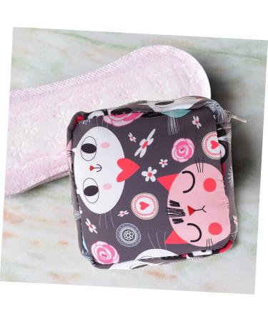 Orfofe Women's Cartoon Period Bag - Stylish Storage Pocket for Bandages & Accessories - Buy Online on GoSupps.com