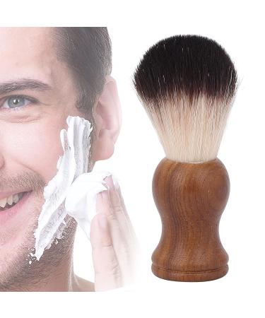 Professional Shaving Brush with Wood Handle - Portable Beard Cleaner for Salon Use - Buy Online on GoSupps.com