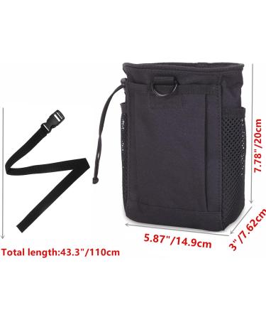 Climbing Chalk Bag with Quick-Clip Belt and 3 Pockets | Rock Climbing & Gymnastics Equipment - Buy Online on GoSupps.com
