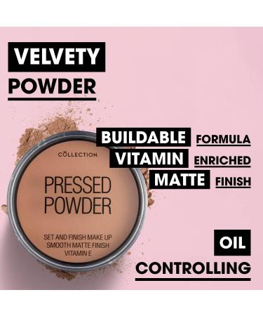Collection Cosmetics Pressed Powder 15g Sahara - Velvety Matte Finish - Buy Online on GoSupps.com