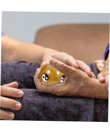 Beaupretty 2-Pack Chinese Massage Balls - Stress Relief Tools for Hand Exercises | Metal Massage Globes - Buy Online on GoSupps.com