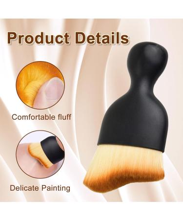 iwiio Tanning Brush Self Tan Brush Body Makeup Brush for Self Tanning Tanning Brush for Body and Face Body Brush for Tan Self Tanning Mousse Blending Brush Sunless Tanner Brush - Buy Online on GoSupps.com