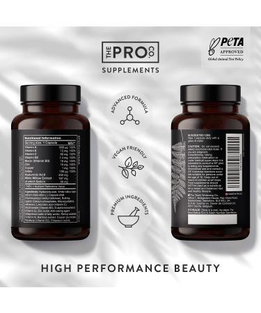 Pro Co. Premium Hyaluronic Acid Supplement with Niacinamide & Salicylic Acid - 10 Key Actives for Skin Health - Buy Online on GoSupps.com