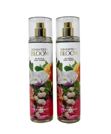 Bath and Body Work Brightest Bloom - Pack of Two - Fragrance Mist