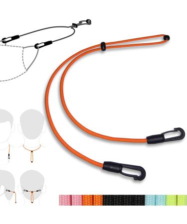 6 Pack Strap Extender for Mask Ear Saver Mask Holder Lanyard Hook Adjustable Ultra Long Soft Comfortable Skin Friendly Anti-Slip / Anti-Tightening / Anti-Loosening, 5 Colors Multi-color