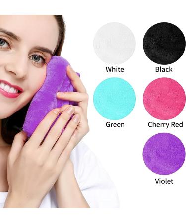 KIPTVO 5PCS Makeup Remover Cloth - Reusable Microfibre Face Cloths for All Skin Types - Gentle Makeup Removal for Baby, Kids, and Adults - Buy Online on GoSupps.com