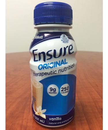 Ensure Original Therapeutic Nutrition (Formerly Immune Health) (Vanilla) 8-fl-oz Bottle - 1/Case of 24