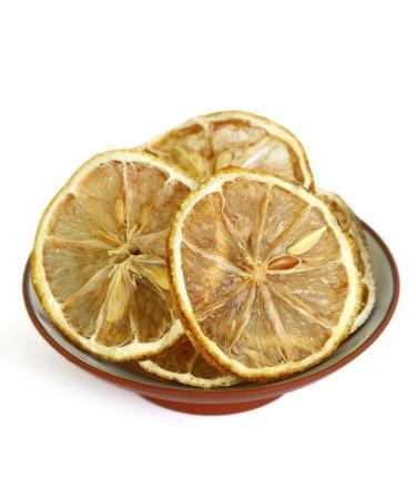 GOARTEA 50g / 1.76oz Dried Lemon Slices Citrus Natural Dried Fruit Wheels Chinese Herbal Tea Sugar Free