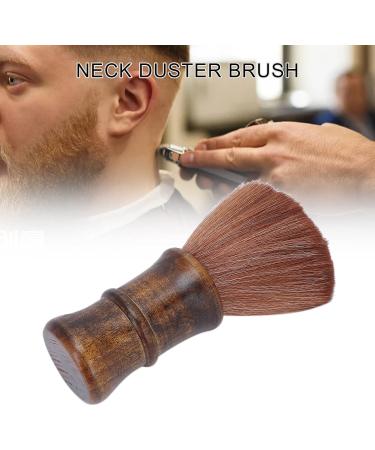 Neck Duster Brush Without Irritating the Skin Composite Wood Salon Neck Brush Larger Area and Save Your Time for Life for Home for Studio for Shop - Buy Online on GoSupps.com