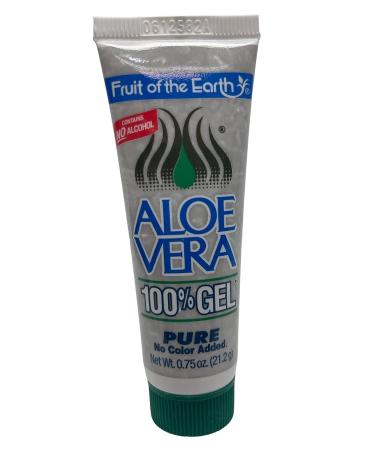 Travel Size Aloe Vera Gel Moisturizer Bundle for Sunburn and Dry Skin - 2 Tubes (0.75 oz each) + ThisNThat Tip Card - Buy Online on GoSupps.com