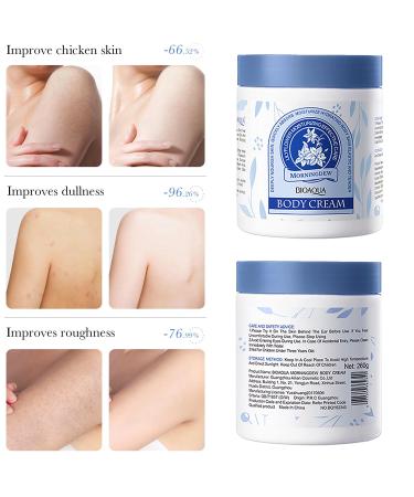 BIOAQUA Morningdew Body Cream - Hydrating Lily Flower Moisturizer for Nourished Skin - 260g / 9.17oz - International Shipping Available - Buy Online on GoSupps.com