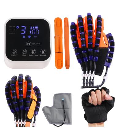 Rehabilitation robot gloves - finger exercise equipment for hemiplegic stroke and arthritis patients - rechargeable