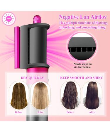 Anti-Flight Flyaway Attachment Nozzle for Dyson Airwrap | Smoothing Dryer Accessories - HS01 & HS05 | Rose Color - Buy Online on GoSupps.com