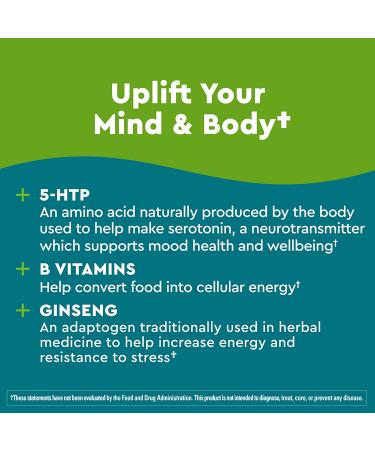 Nature Made Wellblends Positive Mood & Energy Softgels - 5HTP, B Vitamins, Ginseng - Buy Online on GoSupps.com