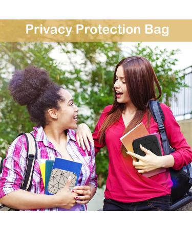 Sanitary Napkin & Menstrual Cup Storage Bag - 2 Pack (Nude/Black) - Portable Period Kit Pouch for Women - Buy Online on GoSupps.com