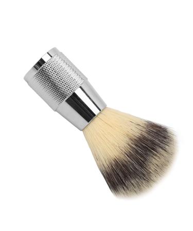 Bart cleaning brush for men synthetic chops curved handle portable foam brush rich and fast foam suitable for salon and home trips