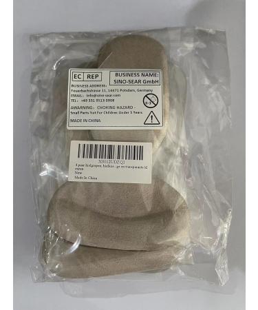 Shop Dadabig Heel Cushions - 4 Pairs of Anti-Slip Silicone Heel Pillows for Ultimate Comfort & Protection - Perfect for High Heels - Beige/Transparent - Buy Online on GoSupps.com